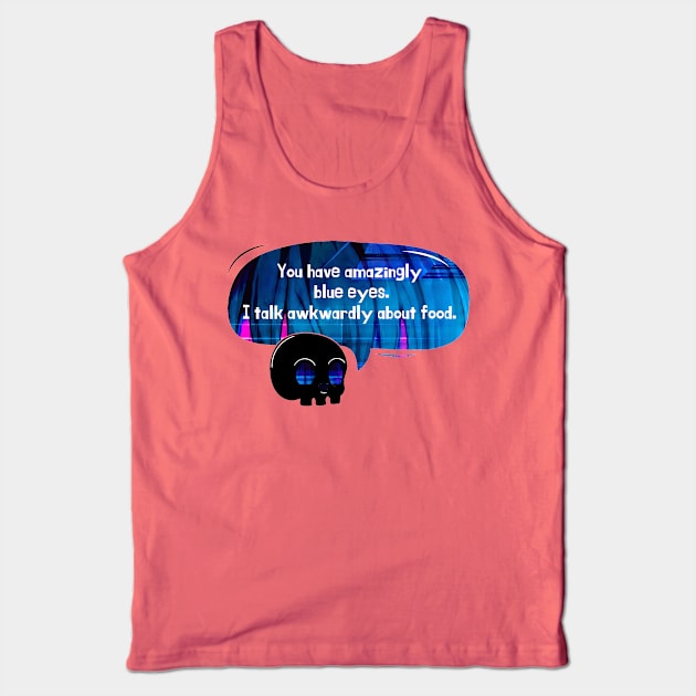 Funny Bootlet Bad Translation of Awkward Flirting Tank Top by raspberry-tea